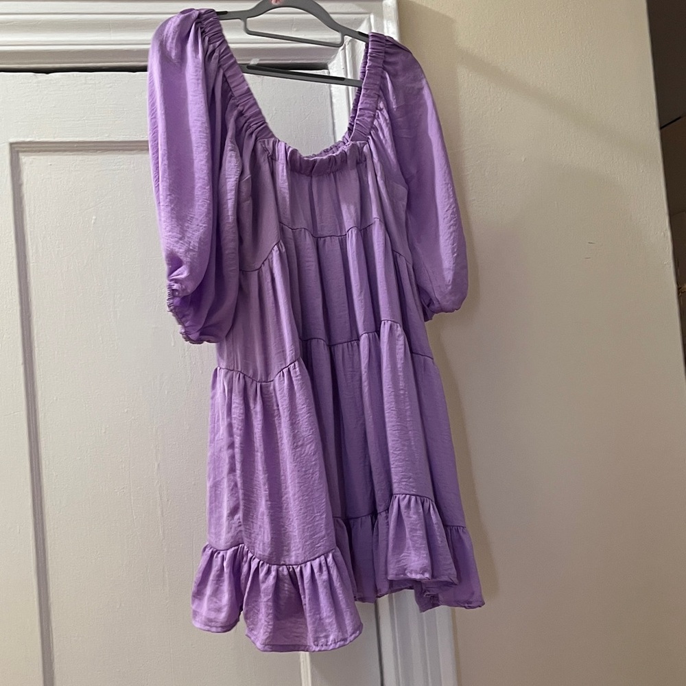 Vestique Lavender Mini Dress